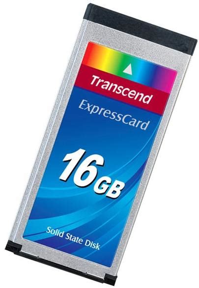 Transcend TS16GSSD34E: SSD ExpressCard for .